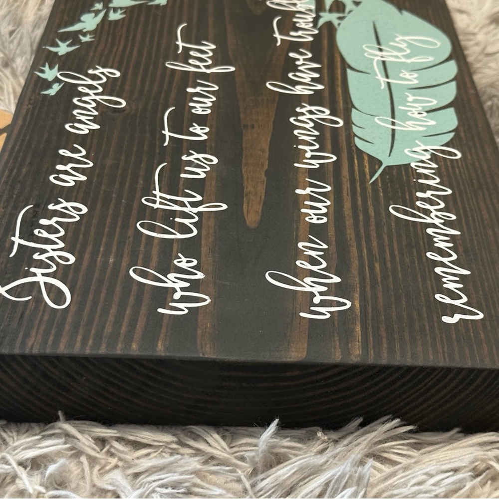 Primitives by TNF designs Quote Wall Art - Brown and Mint - Picture 3 of 6